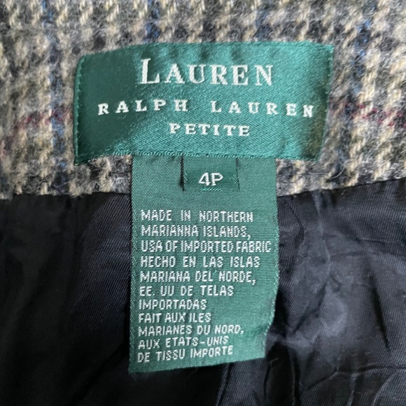 4P Wool Tweed Ralph Lauren Blazer - Picture 13 of 16